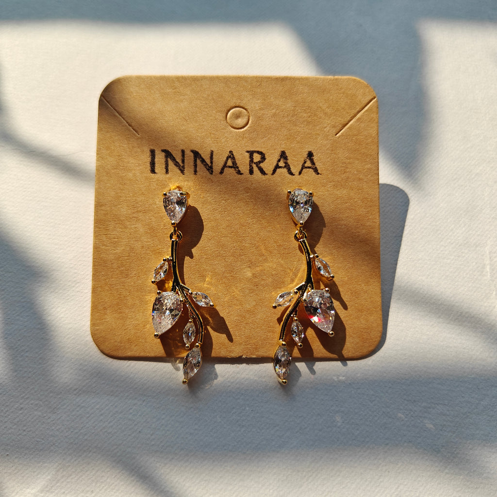 Moonlit Mountain Vine Drop Earrings